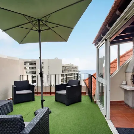 Penthouse Vista Mar Appartement Funchal  Buitenkant foto