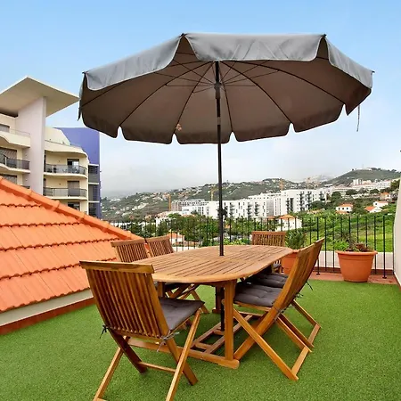 Penthouse Vista Mar Appartement Funchal  Buitenkant foto